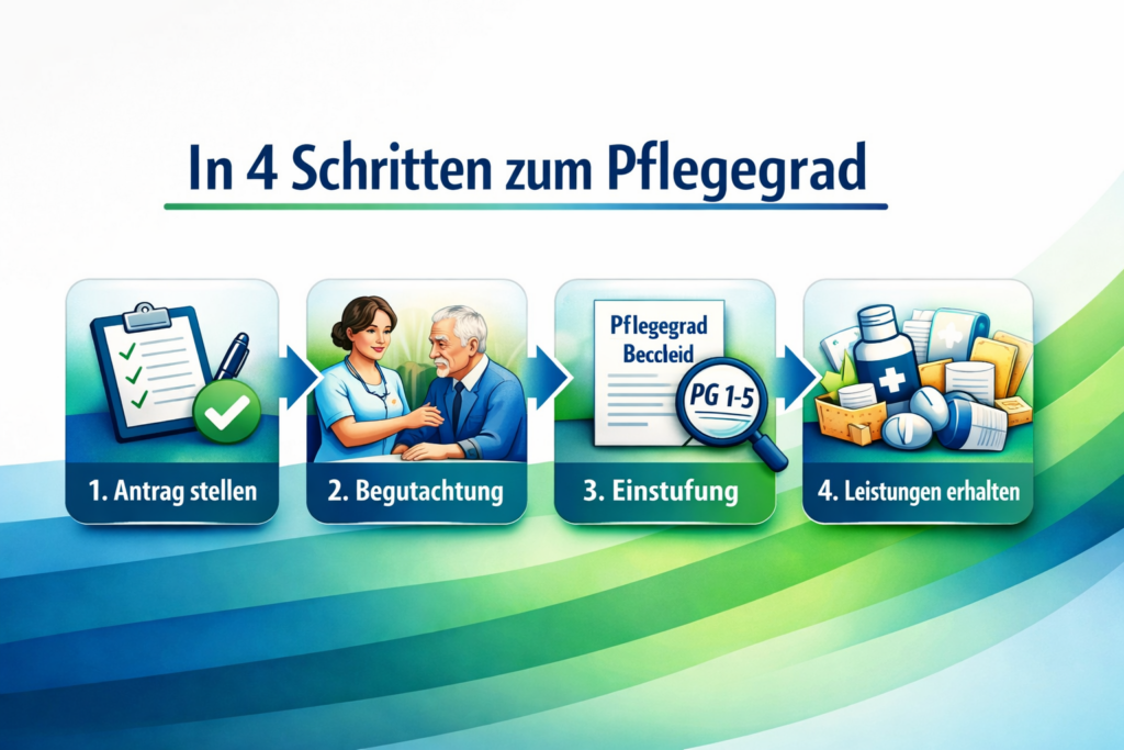 Pflegeantrag Prozess